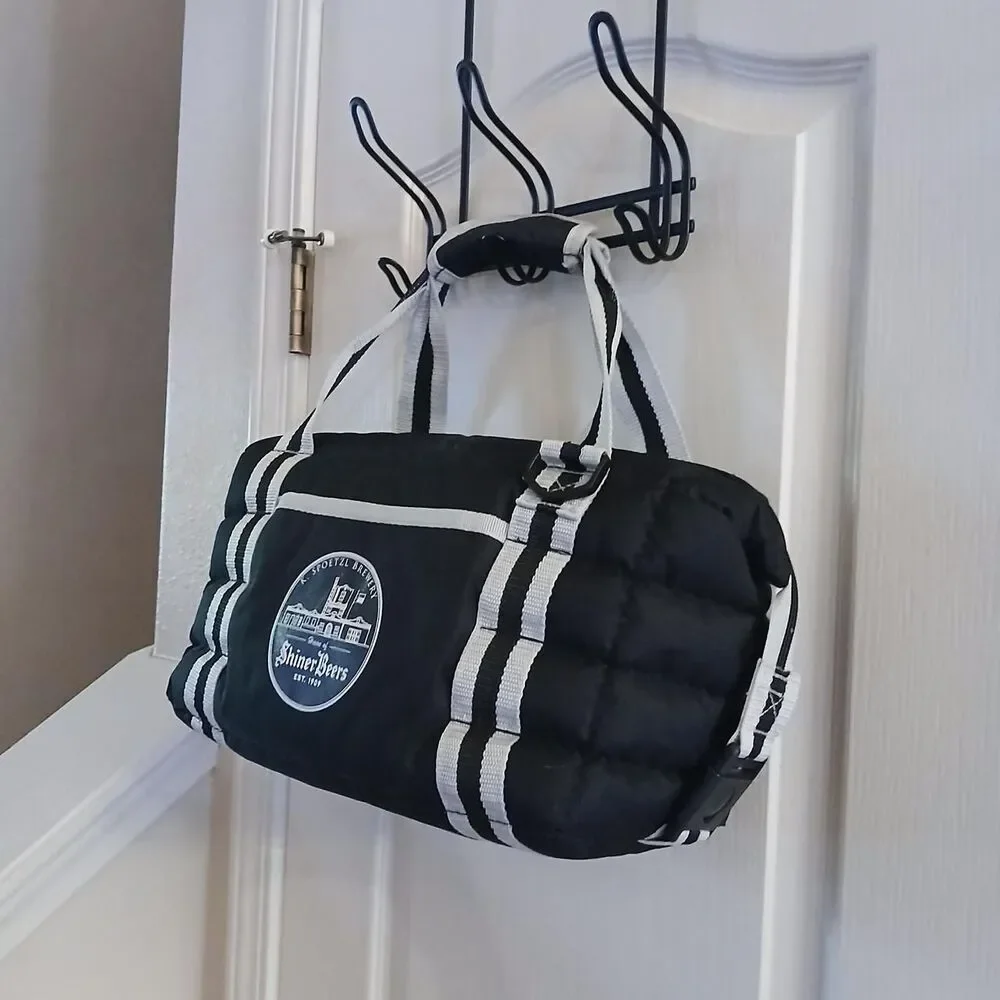 Rare Shiner Beers Shiner Bock Brewery Puffer Duffle Insulated Cooler Bag Lunch